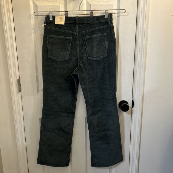 Universal Thread Women’s Teal Corduroy Bootcut Pants 12 Short High Rise NWT - Picture 2 of 16